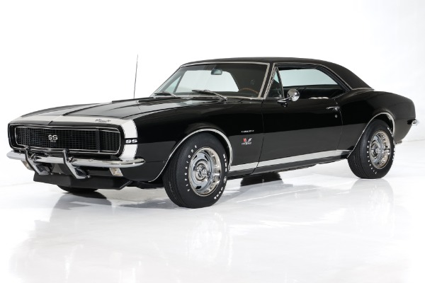 For Sale Used 1967 Chevrolet Camaro Triple Black RS/SS396 4-Spd PS PB | American Dream Machines Des Moines IA 50309