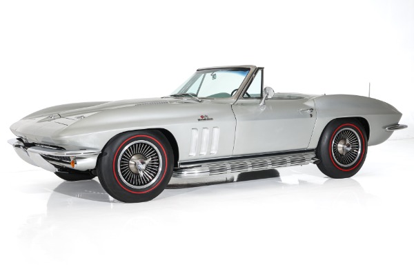 For Sale Used 1966 Chevrolet Corvette Rare Silver Car,#s Match 427/390 AC | American Dream Machines Des Moines IA 50309