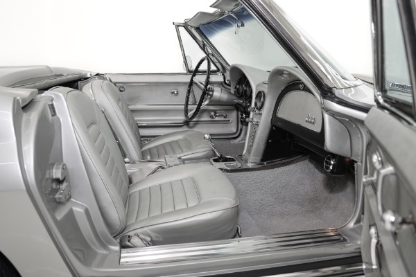 For Sale Used 1966 Chevrolet Corvette Rare Silver Car,#s Match 427/390 AC | American Dream Machines Des Moines IA 50309