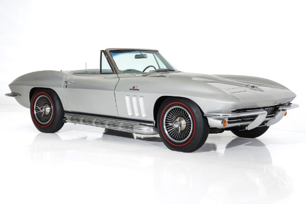 For Sale Used 1966 Chevrolet Corvette Rare Silver Car,#s Match 427/390 AC | American Dream Machines Des Moines IA 50309