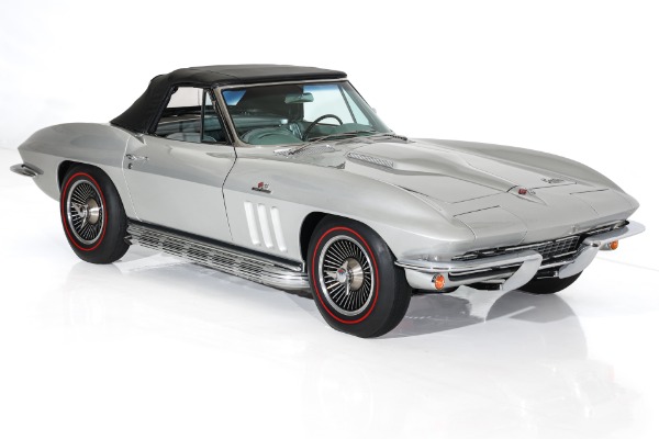 For Sale Used 1966 Chevrolet Corvette Rare Silver Car,#s Match 427/390 AC | American Dream Machines Des Moines IA 50309
