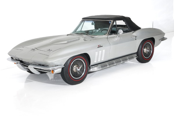 For Sale Used 1966 Chevrolet Corvette Rare Silver Car,#s Match 427/390 AC | American Dream Machines Des Moines IA 50309