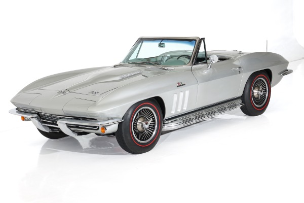 For Sale Used 1966 Chevrolet Corvette Rare Silver Car,#s Match 427/390 AC | American Dream Machines Des Moines IA 50309