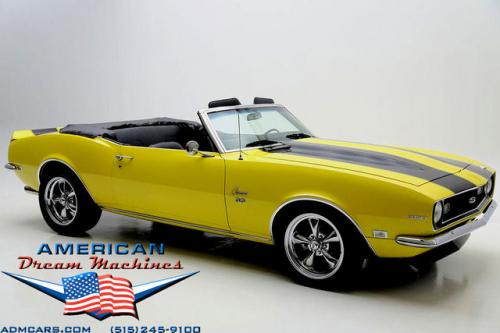 For Sale Used 1968 Chevrolet Camaro Convertible convertible | American Dream Machines Des Moines IA 50309