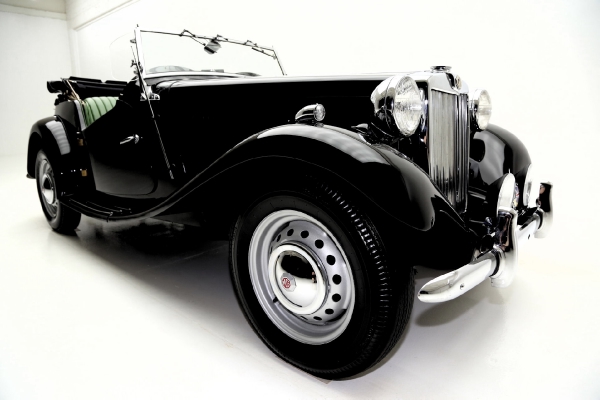 For Sale Used 1952 MG TD Roadster Black, Nice | American Dream Machines Des Moines IA 50309