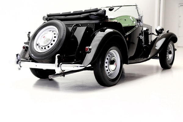 For Sale Used 1952 MG TD Roadster Black, Nice | American Dream Machines Des Moines IA 50309