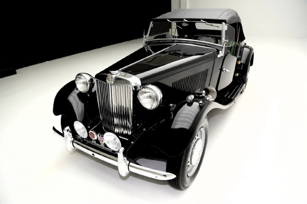 For Sale Used 1952 MG TD Roadster Black, Nice | American Dream Machines Des Moines IA 50309