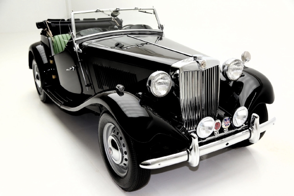 For Sale Used 1952 MG TD Roadster Black, Nice | American Dream Machines Des Moines IA 50309