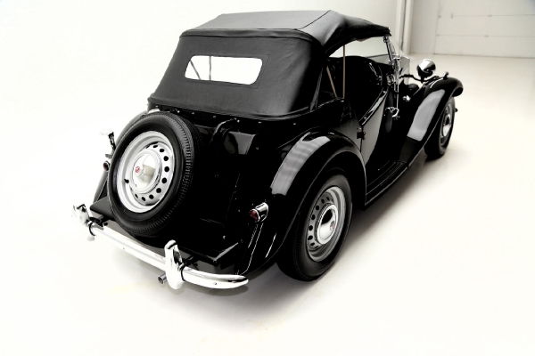 For Sale Used 1952 MG TD Roadster Black, Nice | American Dream Machines Des Moines IA 50309