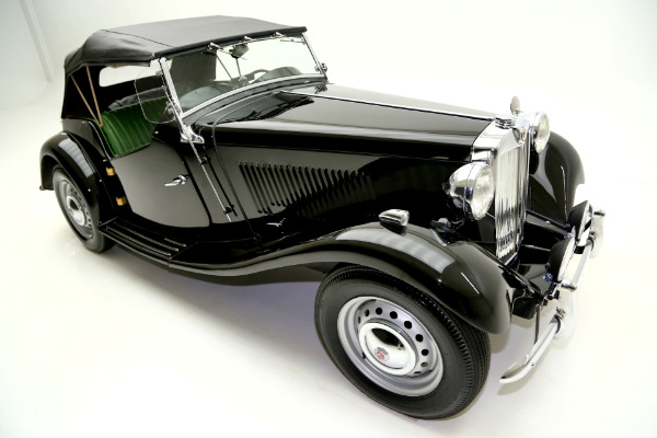 For Sale Used 1952 MG TD Roadster Black, Nice | American Dream Machines Des Moines IA 50309