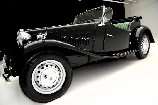 For Sale Used 1952 MG TD Roadster Black, Nice | American Dream Machines Des Moines IA 50309