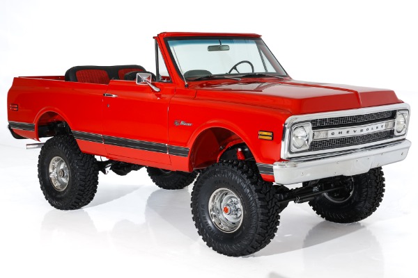 For Sale Used 1969 Chevrolet Blazer Rotisserie Restored K5 4x4 PS PB AC | American Dream Machines Des Moines IA 50309