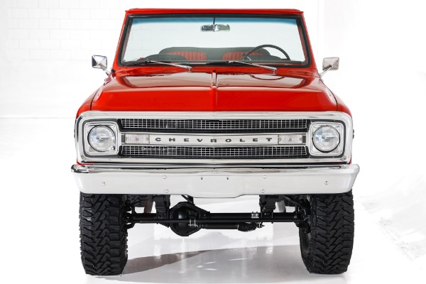 For Sale Used 1969 Chevrolet Blazer Rotisserie Restored K5 4x4 PS PB AC | American Dream Machines Des Moines IA 50309