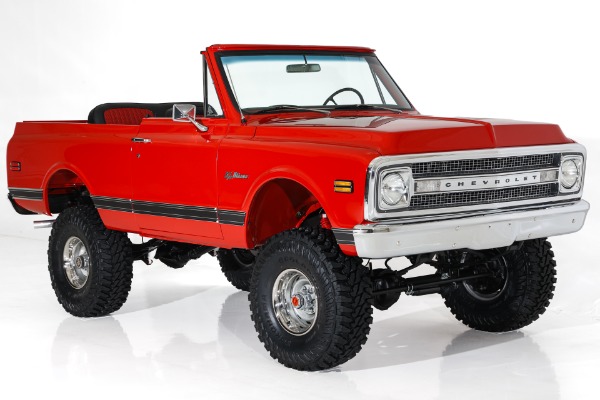 For Sale Used 1969 Chevrolet Blazer Rotisserie Restored K5 4x4 PS PB AC | American Dream Machines Des Moines IA 50309