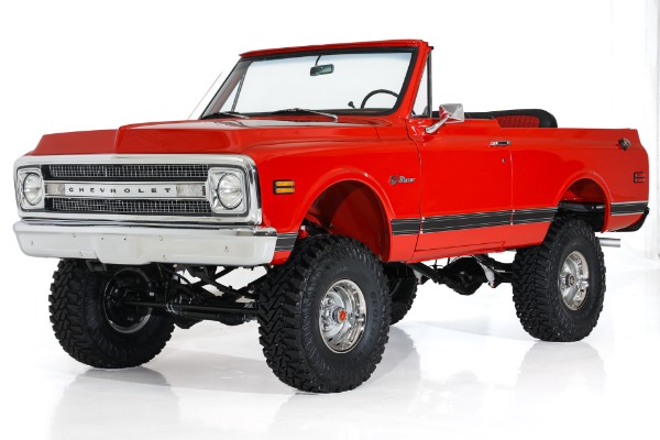 For Sale Used 1969 Chevrolet Blazer Rotisserie Restored K5 4x4 PS PB AC | American Dream Machines Des Moines IA 50309