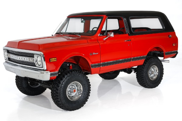For Sale Used 1969 Chevrolet Blazer Rotisserie Restored K5 4x4 PS PB AC | American Dream Machines Des Moines IA 50309