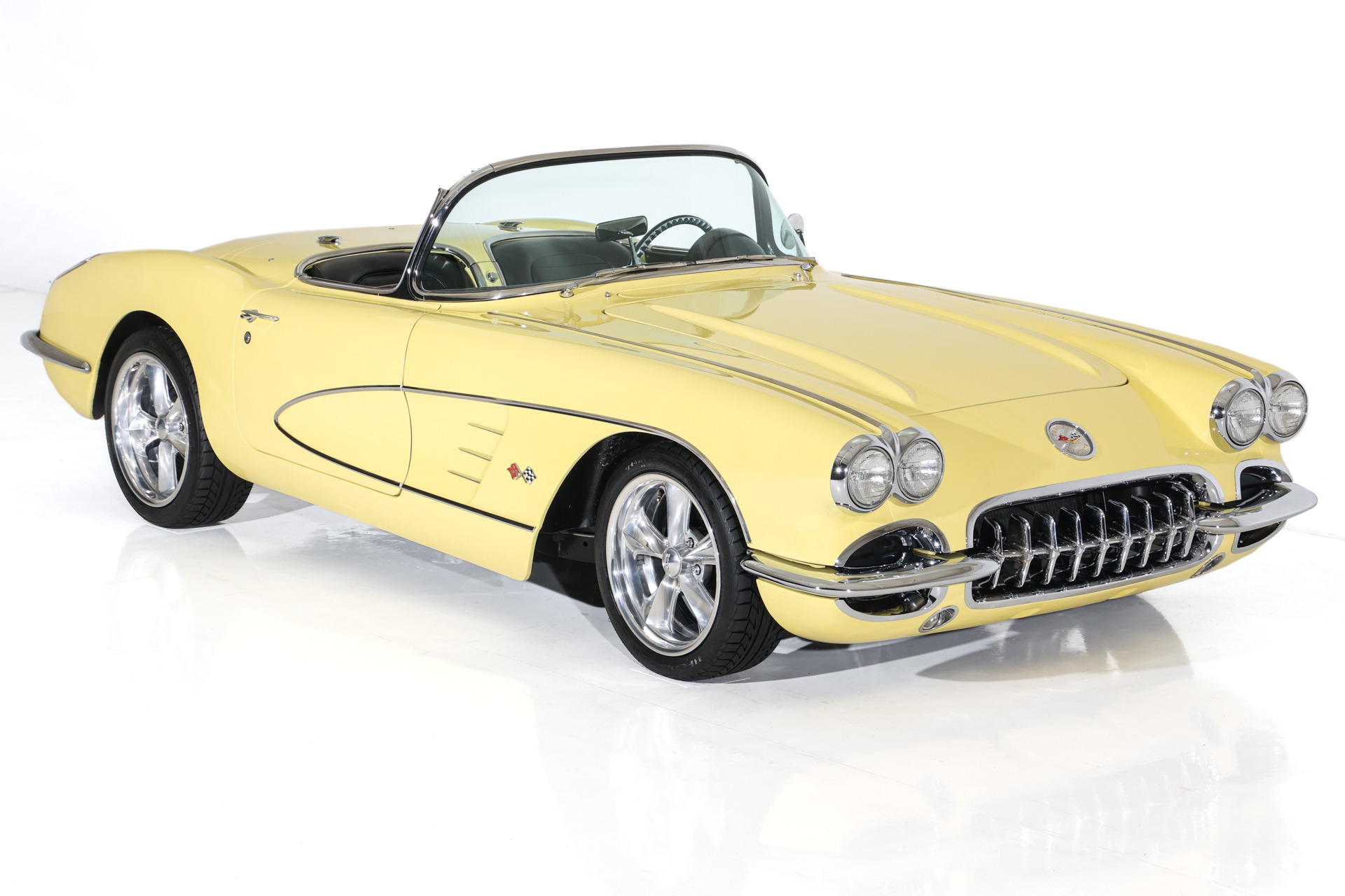 For Sale Used 1959 Chevrolet Corvette Frame-Off 350-ZZ4 4-Speed, Foose | American Dream Machines Des Moines IA 50309