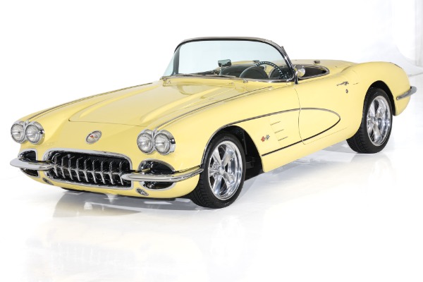For Sale Used 1959 Chevrolet Corvette Frame-Off 350-ZZ4 4-Speed, Foose | American Dream Machines Des Moines IA 50309