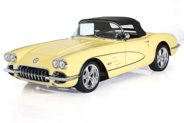 For Sale Used 1959 Chevrolet Corvette Frame-Off 350-ZZ4 4-Speed, Foose | American Dream Machines Des Moines IA 50309