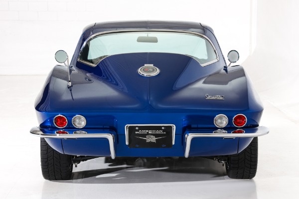 For Sale Used 1966 Chevrolet Corvette Coupe Electric Blue Stingray AC | American Dream Machines Des Moines IA 50309