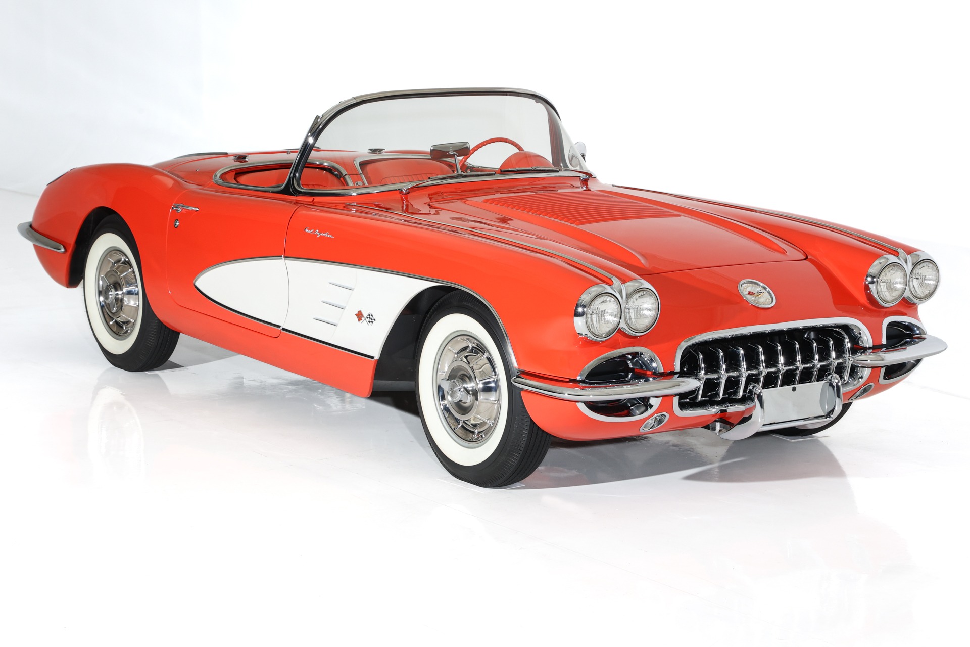 For Sale Used 1958 Chevrolet Corvette Top Flight Fuelie Trailer Queen | American Dream Machines Des Moines IA 50309