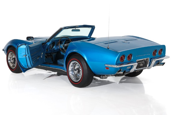 For Sale Used 1968 Chevrolet Corvette LeMans Blue L89 427/435hp Engine | American Dream Machines Des Moines IA 50309