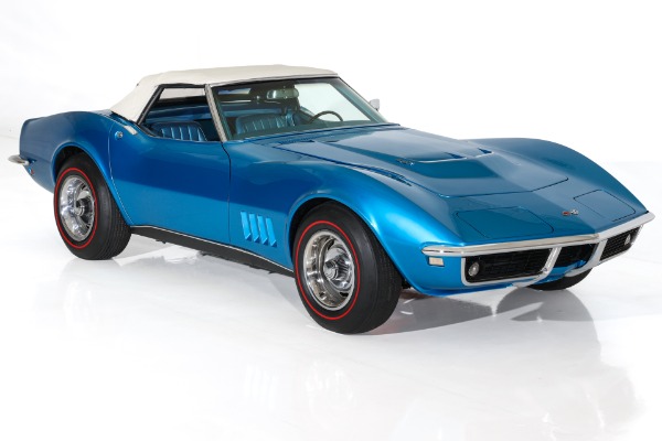 For Sale Used 1968 Chevrolet Corvette LeMans Blue L89 427/435hp Engine | American Dream Machines Des Moines IA 50309