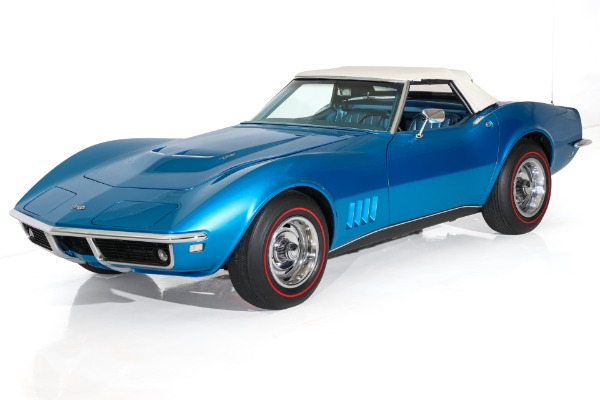 For Sale Used 1968 Chevrolet Corvette LeMans Blue L89 427/435hp Engine | American Dream Machines Des Moines IA 50309