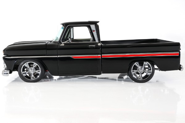 For Sale Used 1966 GMC Fleetside Show Truck, Auto PS PDB AC Chrome | American Dream Machines Des Moines IA 50309