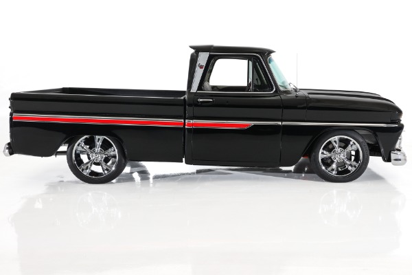 For Sale Used 1966 GMC Fleetside Show Truck, Auto PS PDB AC Chrome | American Dream Machines Des Moines IA 50309