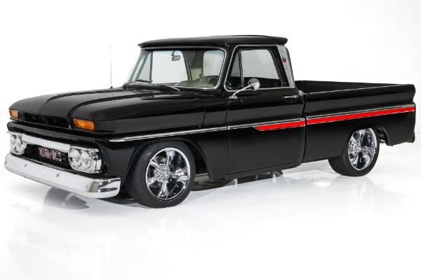 For Sale Used 1966 GMC Fleetside Show Truck, Auto PS PDB AC Chrome | American Dream Machines Des Moines IA 50309