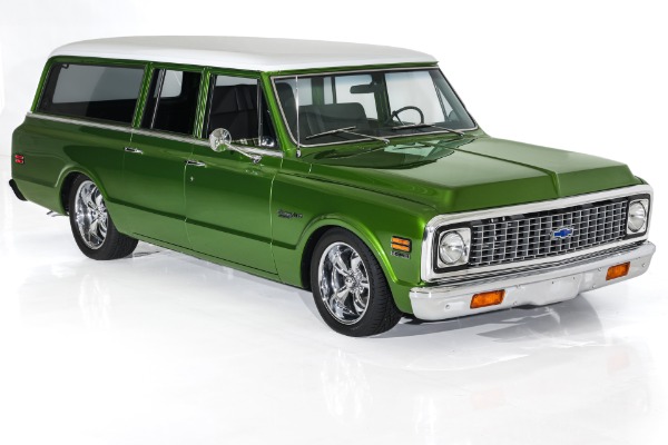 For Sale Used 1972 Chevrolet Suburban #s Match 402 BB Auto PS PB AC | American Dream Machines Des Moines IA 50309
