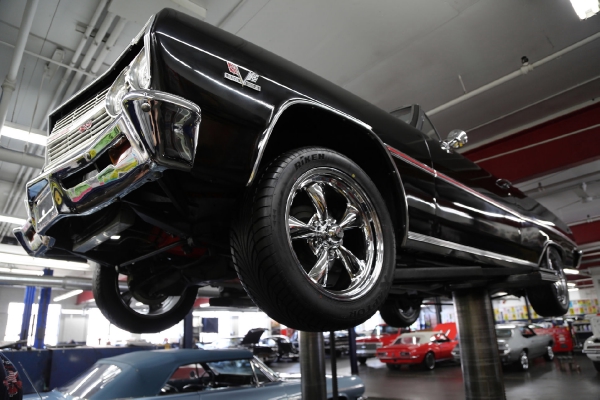 For Sale Used 1965 Chevrolet Chevelle Convertble Black/red 396 12 Bolt | American Dream Machines Des Moines IA 50309