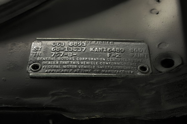 For Sale Used 1968 Chevrolet Chevelle SS SS396 4-Spd 12-Bolt 138 Vin | American Dream Machines Des Moines IA 50309