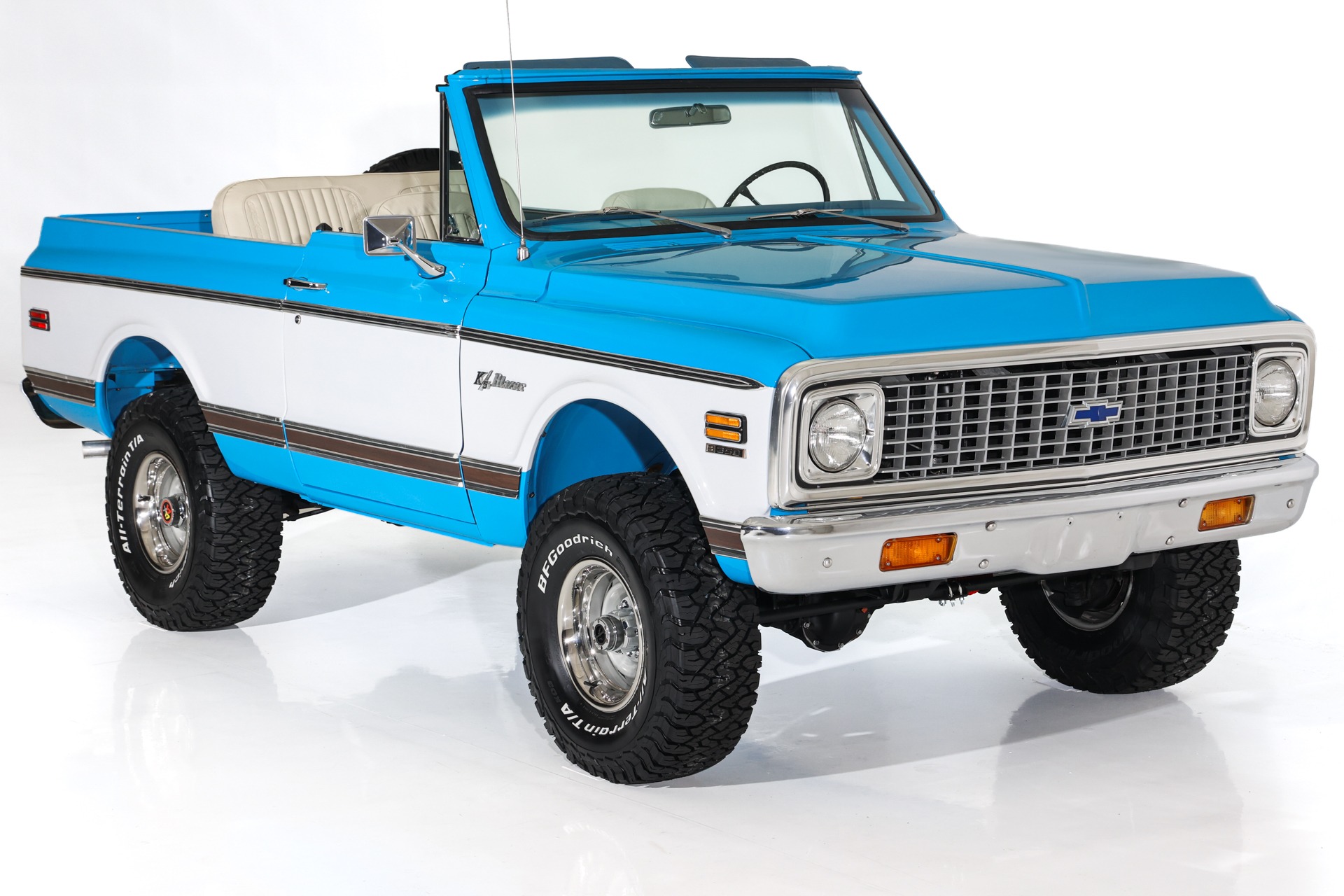 For Sale Used 1972 Chevrolet Blazer K5 Rotisserie Restored 4x4 New AC | American Dream Machines Des Moines IA 50309