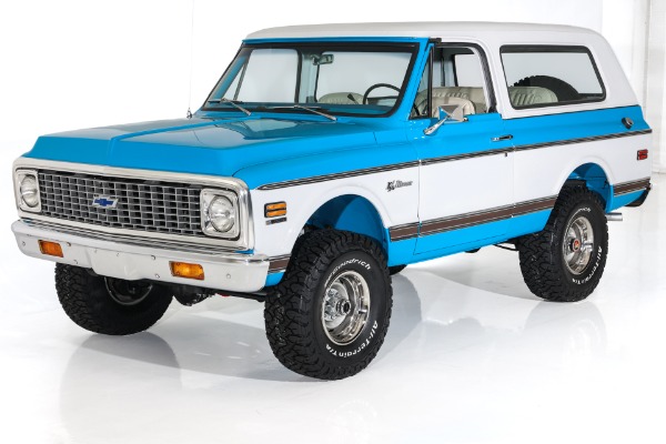 For Sale Used 1972 Chevrolet Blazer K5 Rotisserie Restored 4x4 New AC | American Dream Machines Des Moines IA 50309