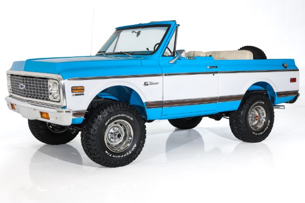 For Sale Used 1972 Chevrolet Blazer K5 Rotisserie Restored 4x4 New AC | American Dream Machines Des Moines IA 50309