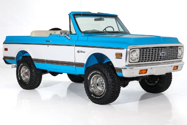 For Sale Used 1972 Chevrolet Blazer K5 Rotisserie Restored 4x4 New AC | American Dream Machines Des Moines IA 50309