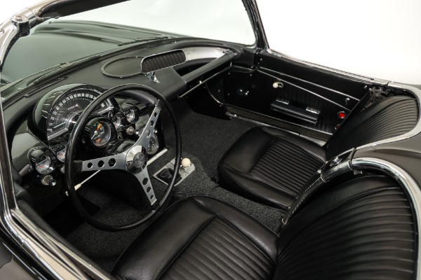 For Sale Used 1962 Chevrolet Corvette Triple Black Matching 327 4-Spd 2 Tops | American Dream Machines Des Moines IA 50309
