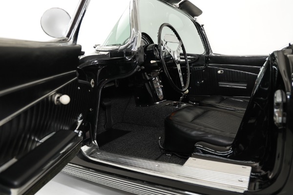 For Sale Used 1962 Chevrolet Corvette Triple Black Matching 327 4-Spd 2 Tops | American Dream Machines Des Moines IA 50309