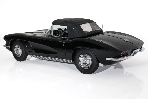 For Sale Used 1962 Chevrolet Corvette Triple Black Matching 327 4-Spd 2 Tops | American Dream Machines Des Moines IA 50309