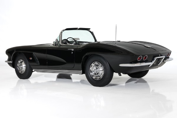 For Sale Used 1962 Chevrolet Corvette Triple Black Matching 327 4-Spd 2 Tops | American Dream Machines Des Moines IA 50309