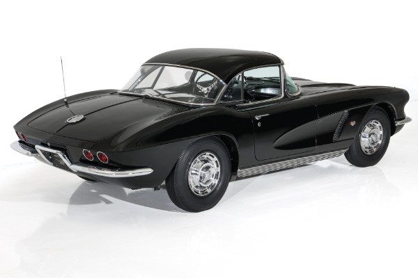 For Sale Used 1962 Chevrolet Corvette Triple Black Matching 327 4-Spd 2 Tops | American Dream Machines Des Moines IA 50309