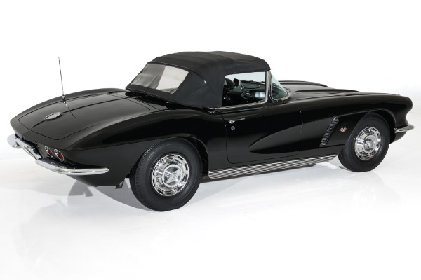 For Sale Used 1962 Chevrolet Corvette Triple Black Matching 327 4-Spd 2 Tops | American Dream Machines Des Moines IA 50309