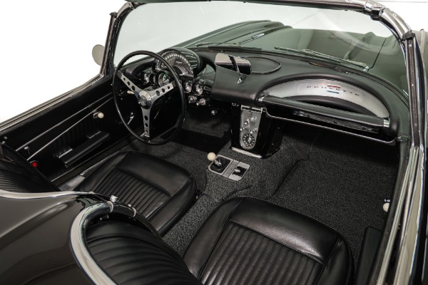 For Sale Used 1962 Chevrolet Corvette Triple Black Matching 327 4-Spd 2 Tops | American Dream Machines Des Moines IA 50309