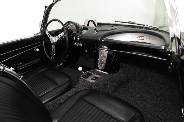 For Sale Used 1962 Chevrolet Corvette Triple Black Matching 327 4-Spd 2 Tops | American Dream Machines Des Moines IA 50309