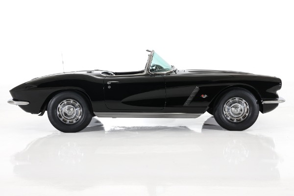 For Sale Used 1962 Chevrolet Corvette Triple Black Matching 327 4-Spd 2 Tops | American Dream Machines Des Moines IA 50309