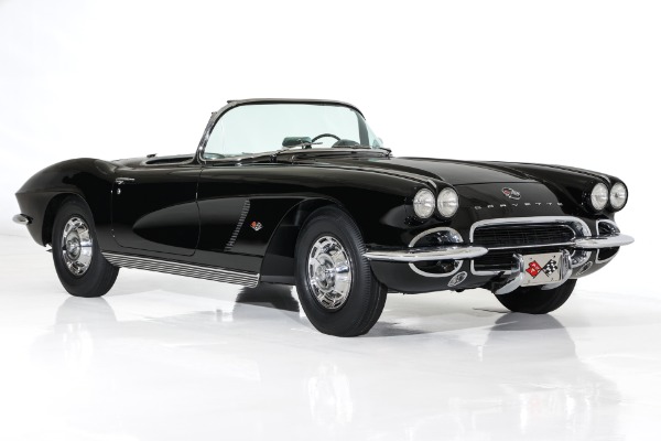 For Sale Used 1962 Chevrolet Corvette Triple Black Matching 327 4-Spd 2 Tops | American Dream Machines Des Moines IA 50309
