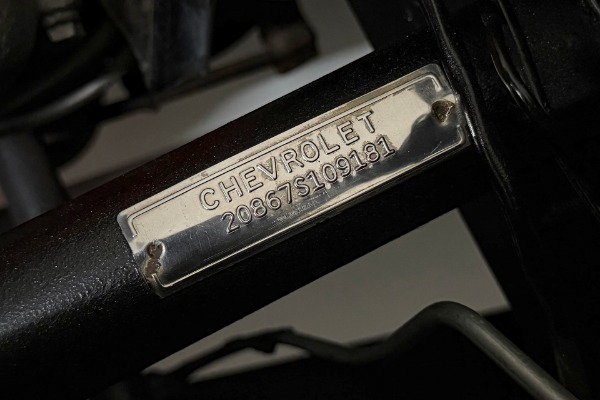 For Sale Used 1962 Chevrolet Corvette Triple Black Matching 327 4-Spd 2 Tops | American Dream Machines Des Moines IA 50309