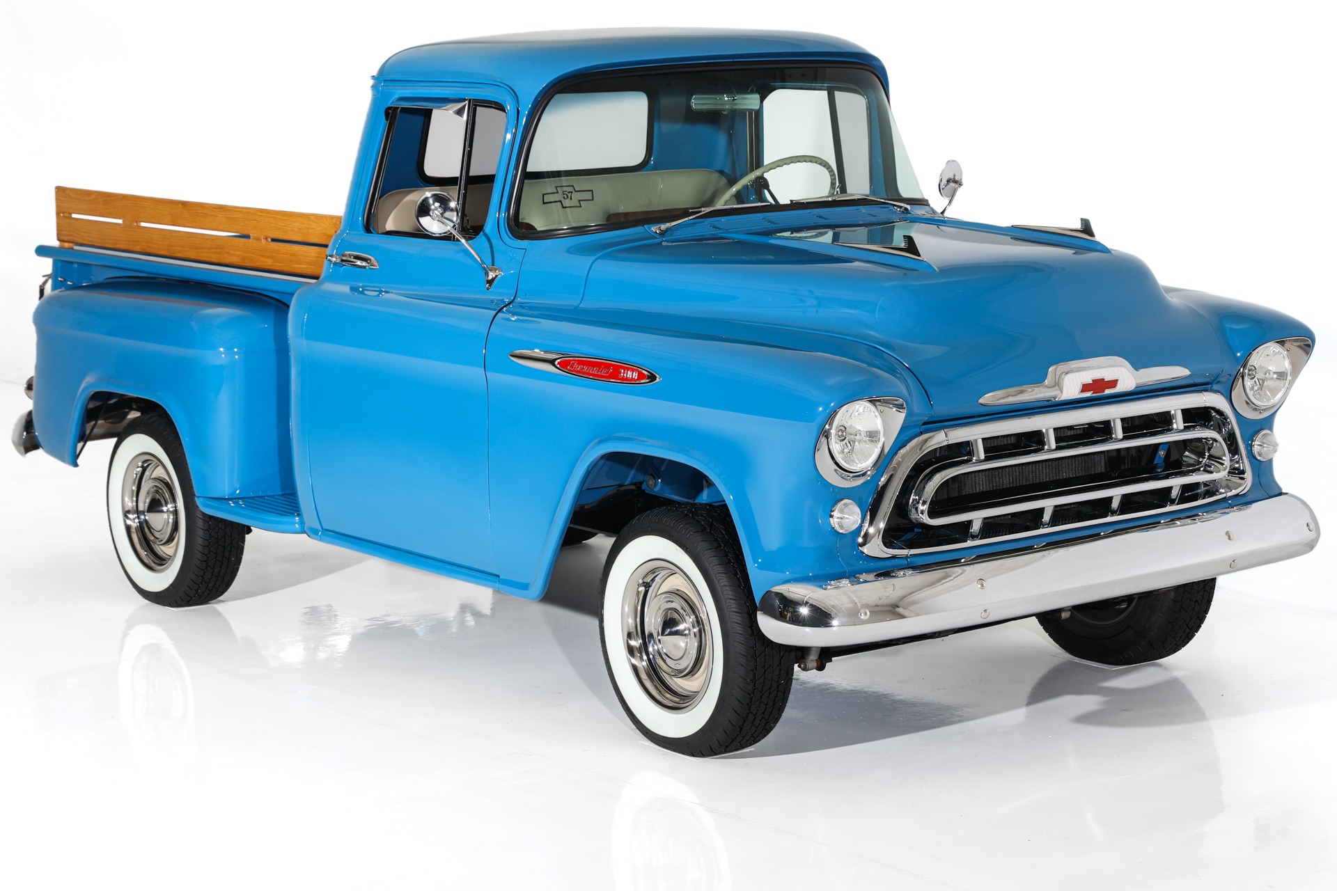 For Sale Used 1957 Chevrolet 3100 Pickup Rotisserie Restored 397 Miles | American Dream Machines Des Moines IA 50309